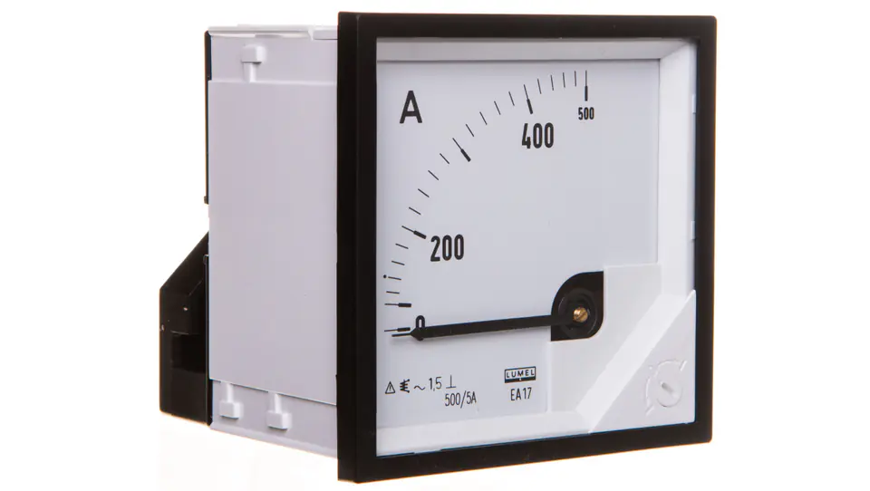 ⁨Ammeter analog panel mount 500/5A 72x72mm k=90 EA17N E42200000000⁩ at Wasserman.eu