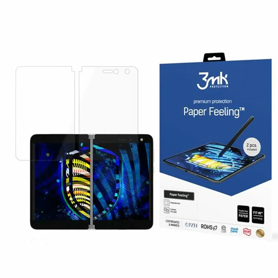 ⁨3MK PaperFeeling Microsoft Surface Duo5.6" 2szt/2psc Folia⁩ w sklepie Wasserman.eu