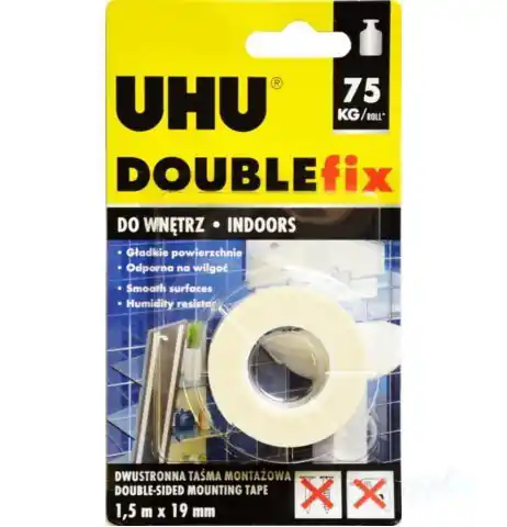 ⁨UHU Double-sided Tape Double Fix⁩ at Wasserman.eu