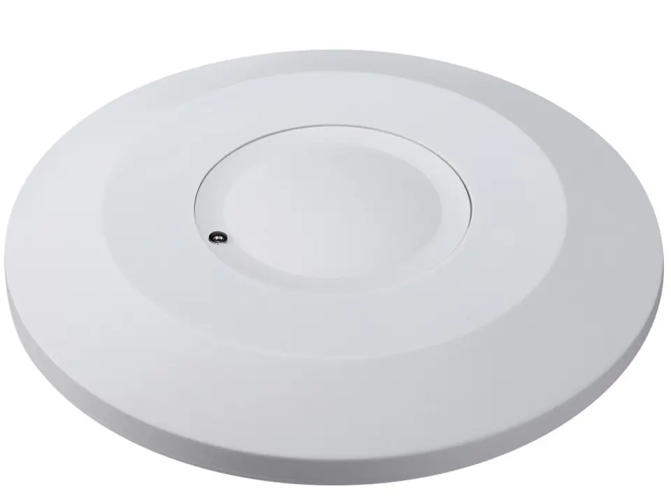 ⁨Maclean microwave motion sensor, ceiling mounting, range 1m-8m, max. 2000W, MCE133⁩ at Wasserman.eu