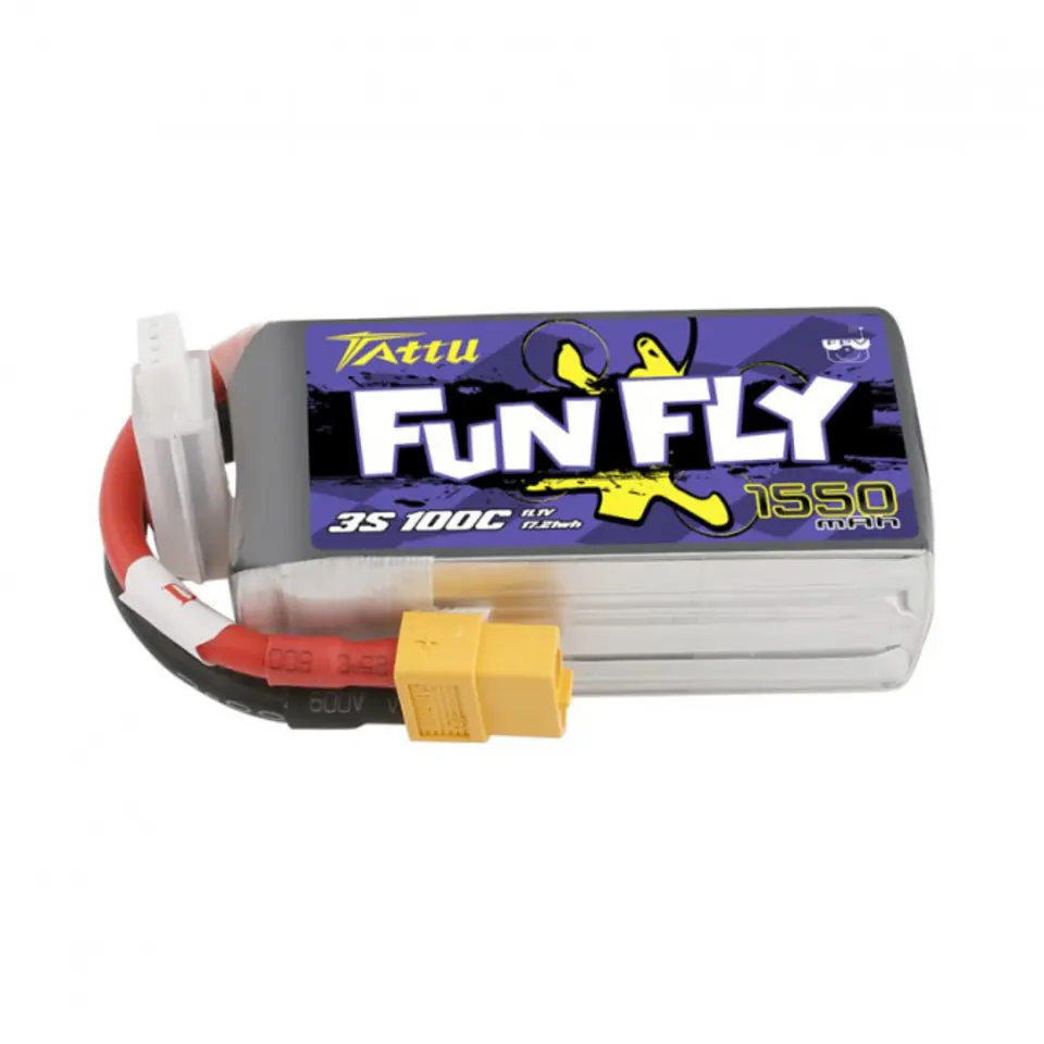 1550mAh 11.1V 100C Funfly Gens Ace at Wasserman.eu