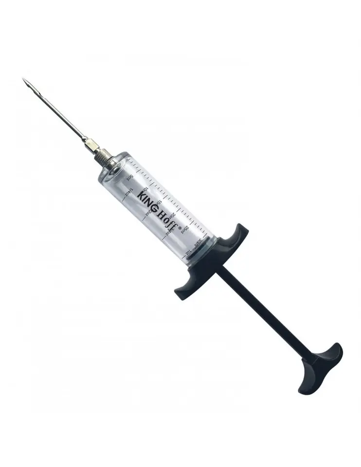 ⁨INJECTOR SYRINGE FOR PICKLING MEAT PICKLING KINGHOFF KH-3902⁩ at Wasserman.eu