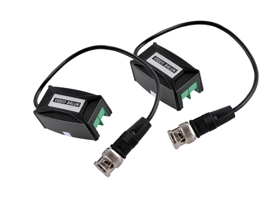Video transformer BNC plug on cable at Wasserman.eu