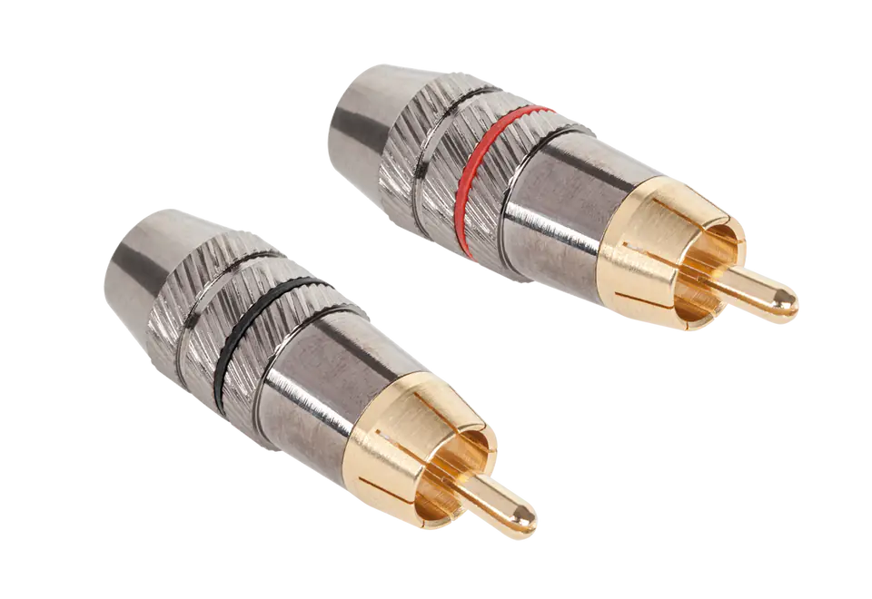 Wtyk RCA metalowy HD-291 w sklepie Wasserman.eu