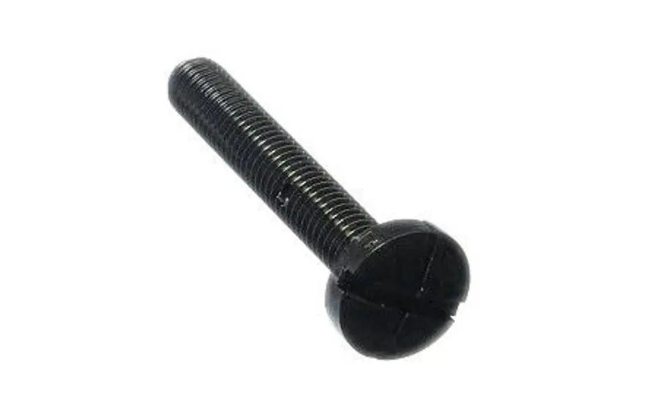 ⁨Śruba plastikowa M6x40mm, Czarna - 4szt.⁩ w sklepie Wasserman.eu