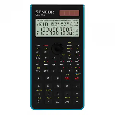⁨Scientific School Calculator SEC 160 BU⁩ at Wasserman.eu
