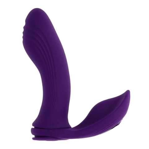⁨Playboy Pleasure Mix & Match 3w1 Wibrator dla Par Fioletowy USB⁩ w sklepie Wasserman.eu