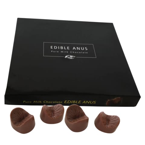 ⁨Edible Anus Czekoladki mleczne 80g oryginalny kształt prezentowy⁩ w sklepie Wasserman.eu