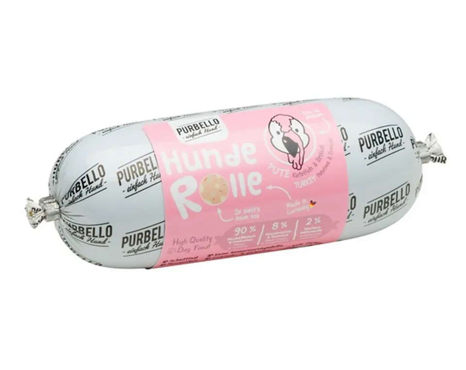 ⁨Purbello Dog Kiełbaska Treningowa Monobiałkowa Indyk 200g⁩ w sklepie Wasserman.eu