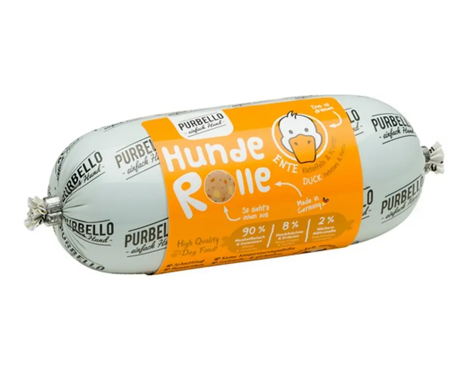 ⁨Purbello Dog Kiełbaska Treningowa Monobiałkowa Kaczka 200g⁩ w sklepie Wasserman.eu