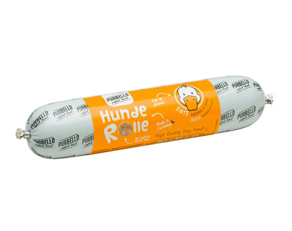 ⁨Purbello Dog Kiełbaska Treningowa Monobiałkowa Kaczka 400g⁩ w sklepie Wasserman.eu