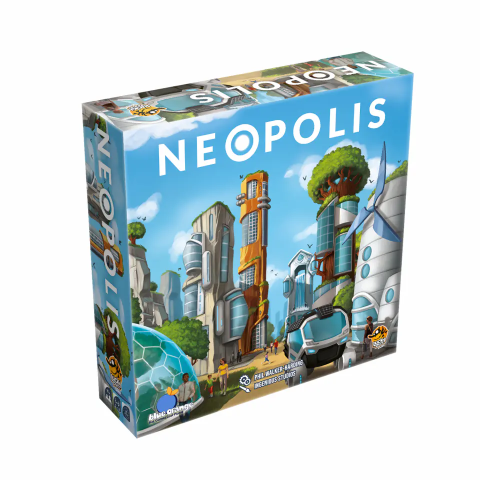 ⁨GRA PLANSZOWA NEOPOLIS - LUCKY DUCK GAMES⁩ w sklepie Wasserman.eu