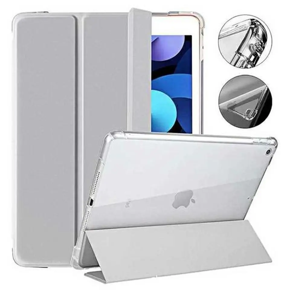 ⁨Mercury Clear Back Cover iPad 10.2 (2020) grey/grey⁩ at Wasserman.eu