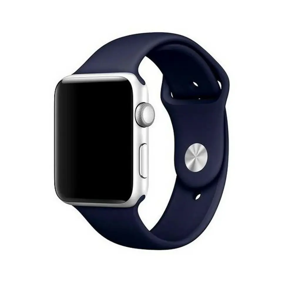 ⁨Mercury Silicon Apple Watch 42/44/ 45 mm blue/navy⁩ at Wasserman.eu