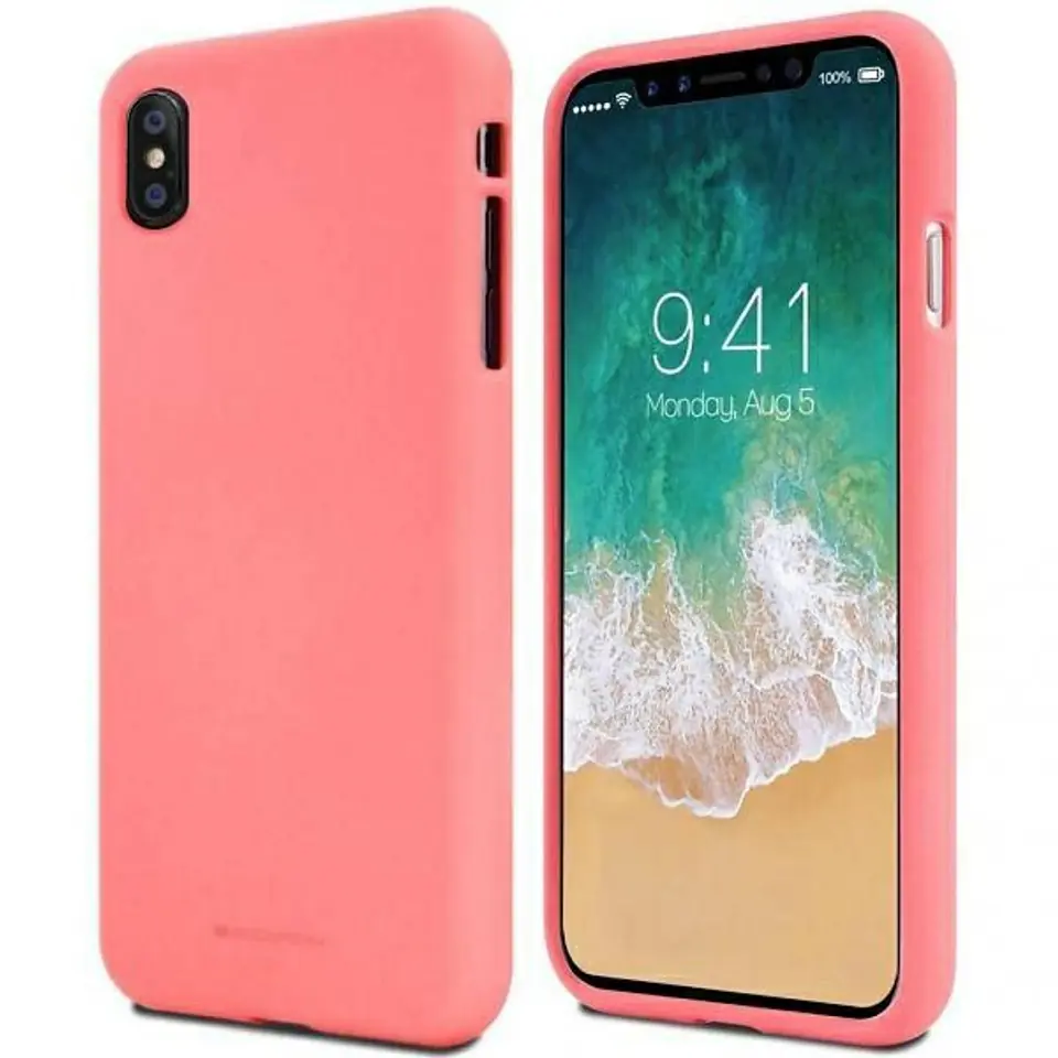 ⁨Mercury Soft Samsung S22 Ultra S908 jasnoróżowy/lightpink⁩ w sklepie Wasserman.eu