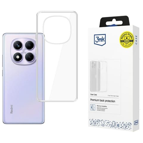 ⁨Etui 3MK Clear Case do Xiaomi Redmi Note 14 Pro 4G⁩ w sklepie Wasserman.eu