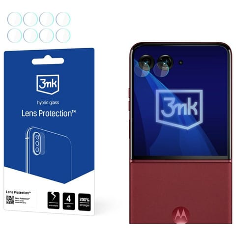 ⁨Ochrona na obiektyw aparatu 3MK Lens     Protect do Motorola Razr 60 Ultra 4szt⁩ w sklepie Wasserman.eu