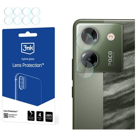 ⁨Ochrona na obiektyw aparatu 3MK Lens     Protect do POCO M7 Pro 5G 4szt⁩ w sklepie Wasserman.eu