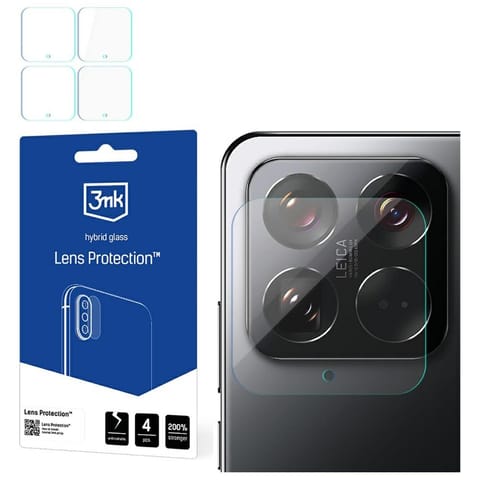⁨Ochrona na obiektyw aparatu 3MK Lens     Protect do Xiaomi 15 4szt⁩ w sklepie Wasserman.eu