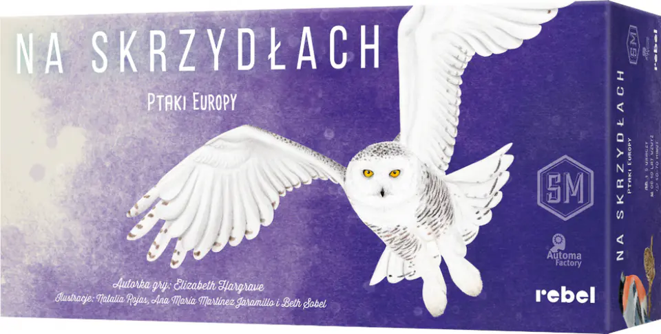⁨GRA PLANSZOWA NA SKRZYDŁACH - PTAKI EUROPY - dodatek⁩ w sklepie Wasserman.eu