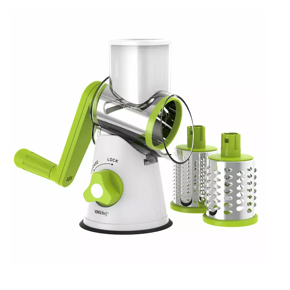 ⁨DRUM GRATER FOR VEGETABLES CHEESE KINGHOFF KH-1652⁩ at Wasserman.eu