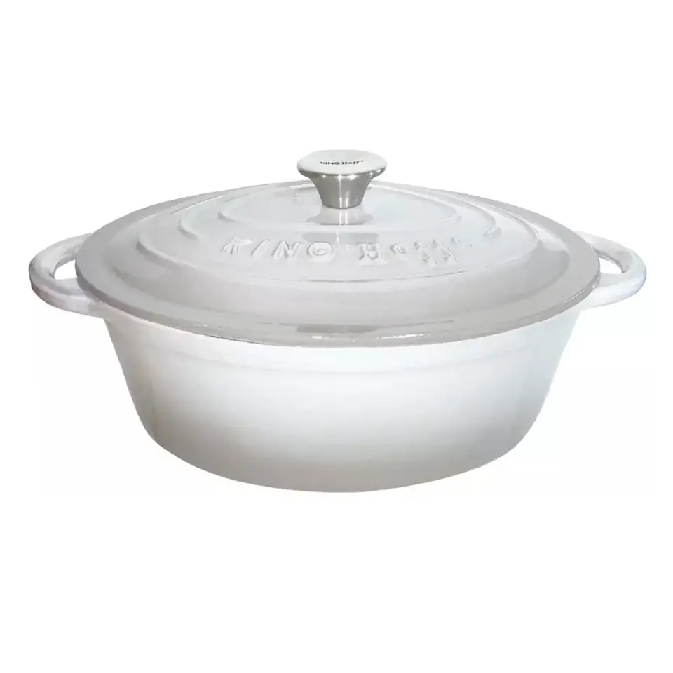 ENAMELLED CAST IRON PAN 30cm KINGHOFF KH-1522 at Wasserman.eu