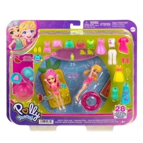 ⁨Polly Pocket Zestaw modowy duży z 2 lalkami HKV95⁩ w sklepie Wasserman.eu