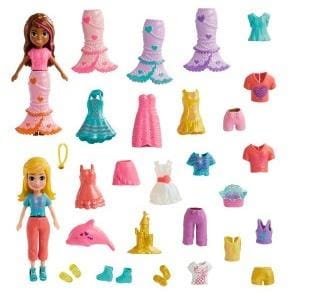⁨Polly Pocket Zestaw modowy duży z 2 lalkami HKV96⁩ w sklepie Wasserman.eu