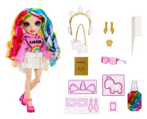 ⁨Rainbow High Creative Crystals Fashion Doll - Amay⁩ w sklepie Wasserman.eu