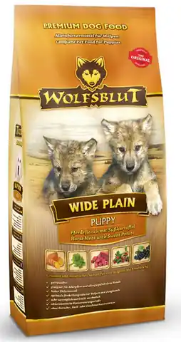 ⁨Wolfsblut Dog Wide Plain Puppy horsemeat and sweet potatoes 2kg⁩ at Wasserman.eu