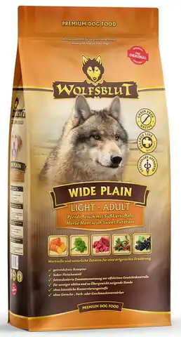 ⁨Wolfsblut Dog Wide Plain Adult Light 2kg⁩ w sklepie Wasserman.eu