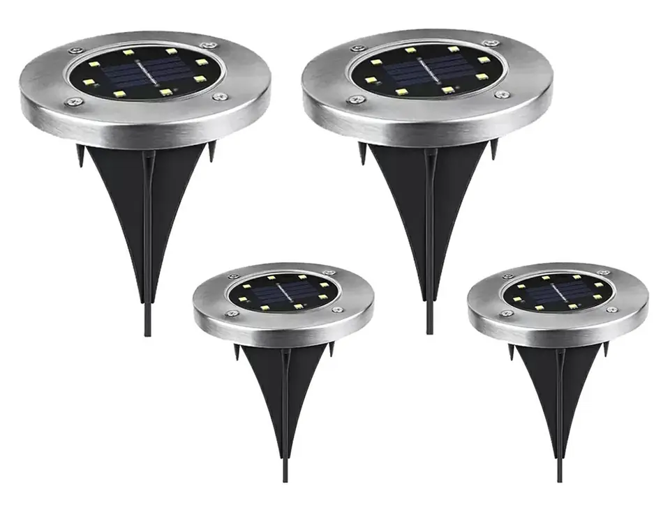 ⁨ZD50J Garden Solar Lamp 8led 4pcs⁩ at Wasserman.eu