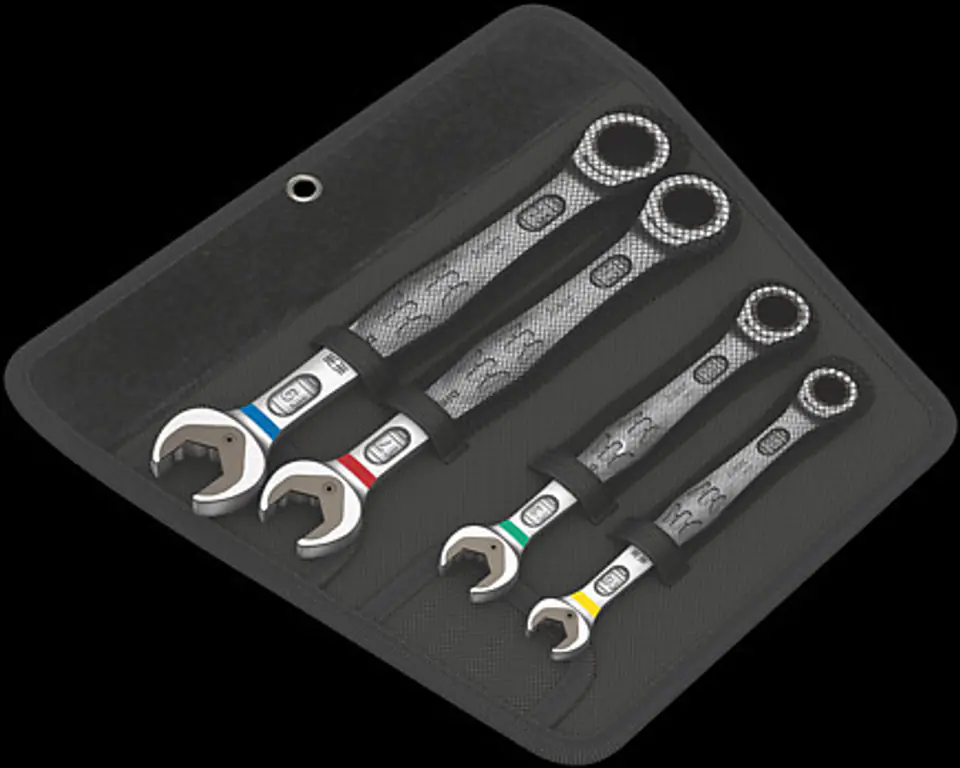 ⁨SET OF FLAT-MESH WRENCHES WITH RATCHET 6000 JOKER 4PCS.⁩ at Wasserman.eu