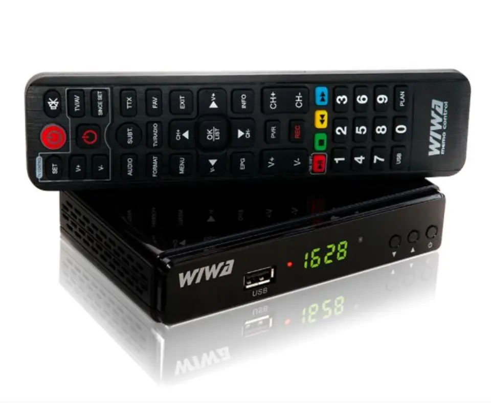 ⁨Tuner H.265 DVB-T/DVB-T2 H.265 HD⁩ at Wasserman.eu