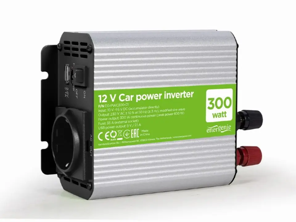 ⁨Car power inverter 12V 300W⁩ at Wasserman.eu