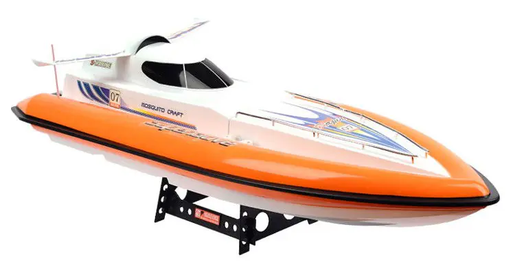 Motorboot Superlative 2.4 GHz RTR (2 Motoren) - Orange im Wasserman.eu