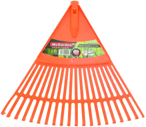 ⁨LARGE PLASTIC RAKES FOR LEAVES WITH CLICK MOUNT⁩ at Wasserman.eu