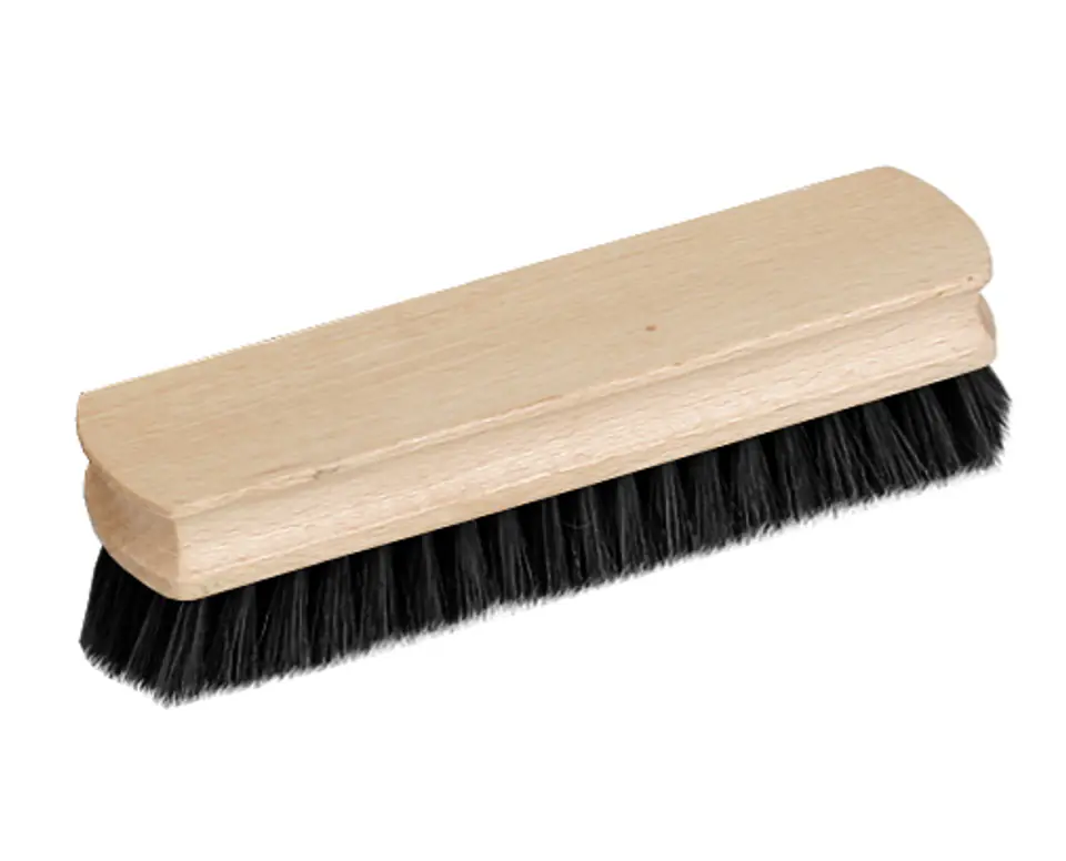 ⁨SHOE BRUSH FOR POLISHING BLACK HORSEHAIR⁩ at Wasserman.eu