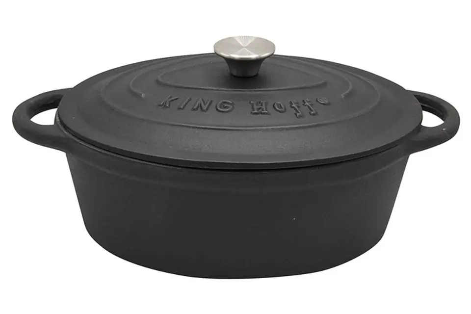 CAST IRON PAN 29cm 4,5L KINGHOFF KH-1477 at Wasserman.eu
