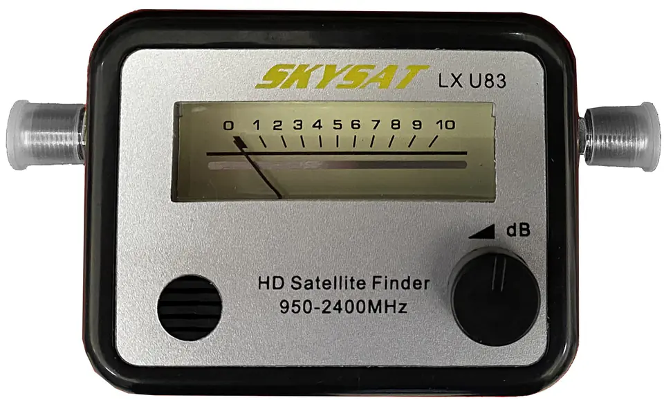 ⁨Satellite meter Sat Finder LX Skysat⁩ at Wasserman.eu