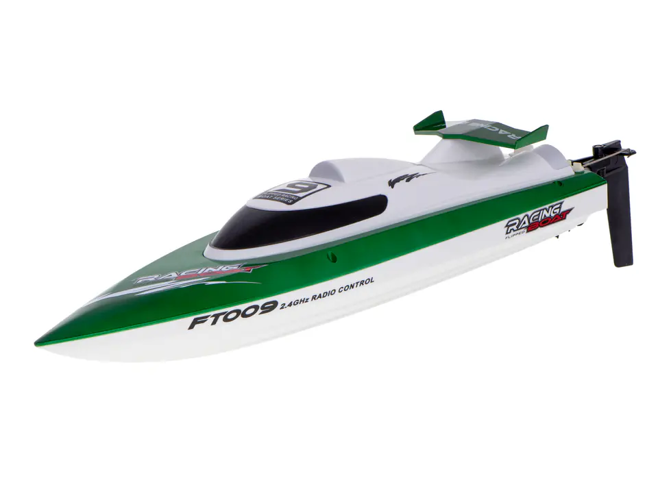 RC Ferngesteuertes Boot FT009 grün im Wasserman.eu