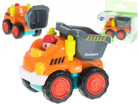 ⁨Samochód dla dzieci auto budowlane zabawka dla dwulatka wywrotka HOLA⁩ w sklepie Wasserman.eu