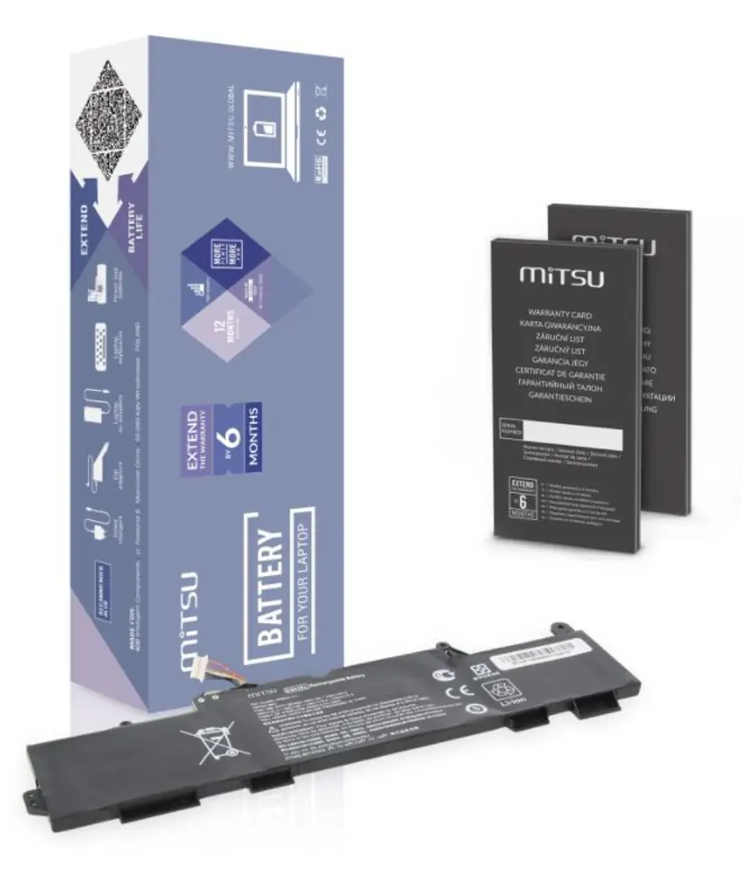 Bateria do HP EliteBook 735, 745, 840 G5 2200 mAh (25 Wh) 11.55 Volt w sklepie Wasserman.eu