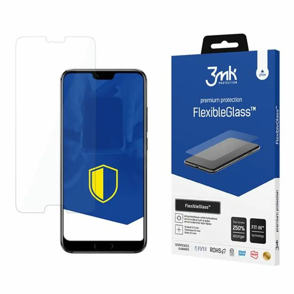 ⁨3MK FlexibleGlass Huawei Honor 10 Szkło Hybrydowe⁩ w sklepie Wasserman.eu