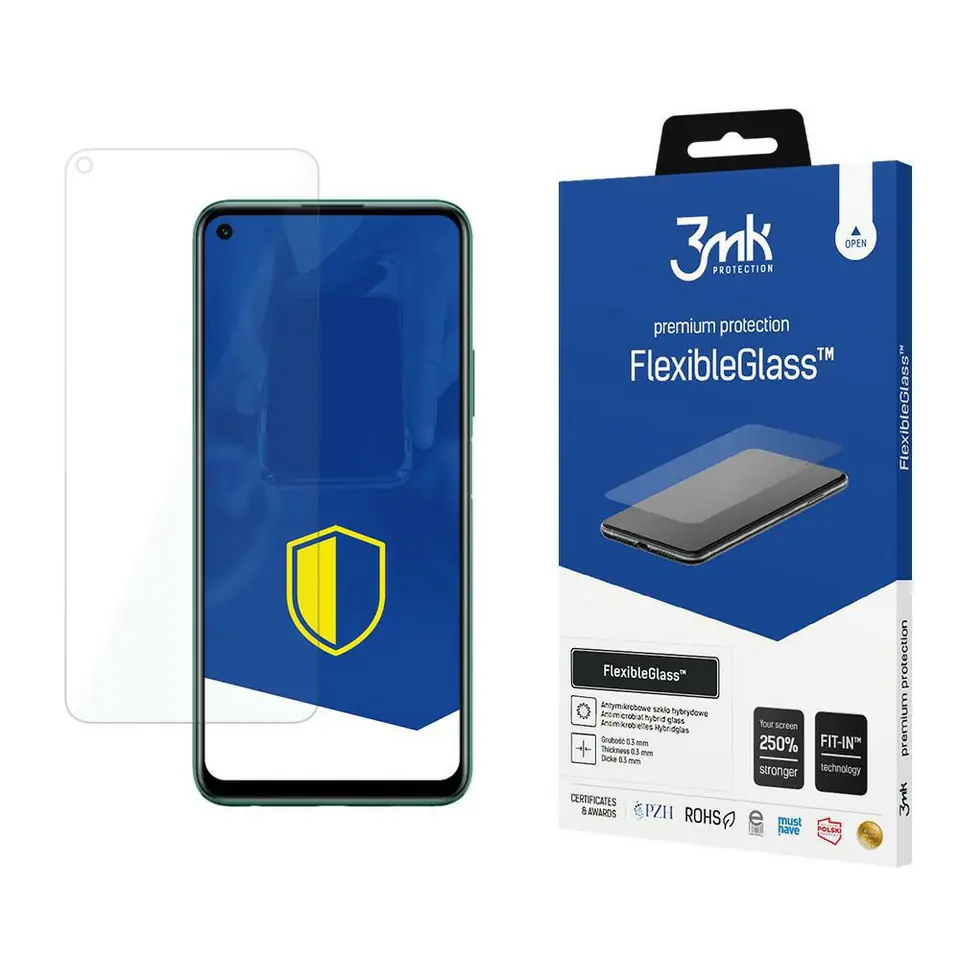 ⁨3MK FlexibleGlass Huawei P40 Lite 5G Szkło Hybrydowe⁩ w sklepie Wasserman.eu