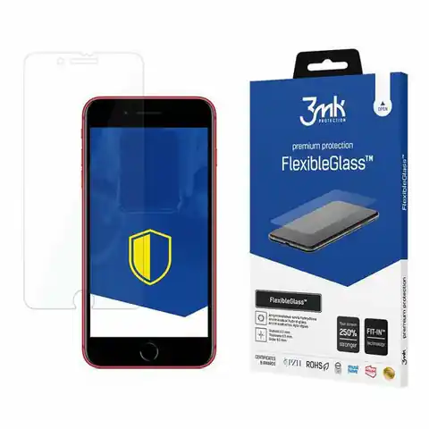 ⁨3MK FlexibleGlass iPhone 8 Plus Szkło Hybrydowe⁩ w sklepie Wasserman.eu