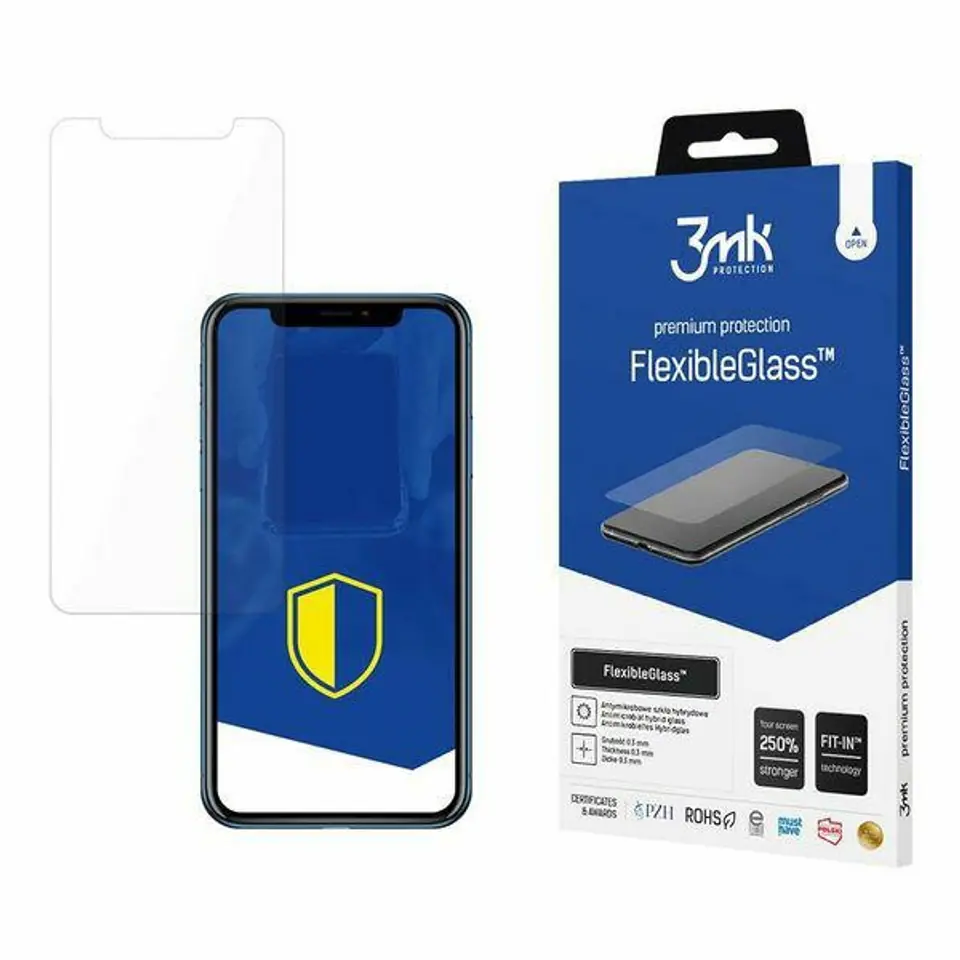 ⁨3MK FlexibleGlass iPhone Xr Szkło Hybrydowe⁩ w sklepie Wasserman.eu