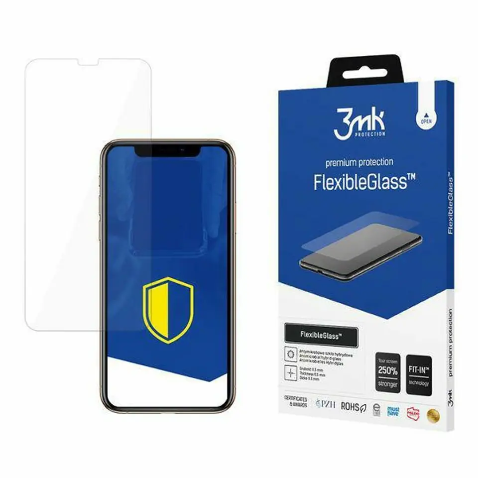 ⁨3MK FlexibleGlass iPhone Xs Szkło Hybrydowe⁩ w sklepie Wasserman.eu