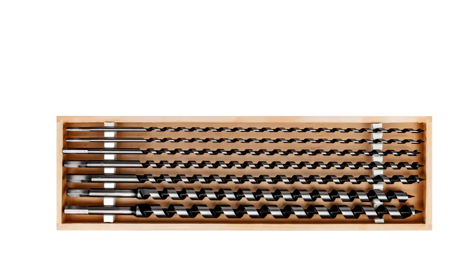 ⁨Drills for wood kpl. 7 pcs. (6-18mm), length 460mm, proline⁩ at Wasserman.eu