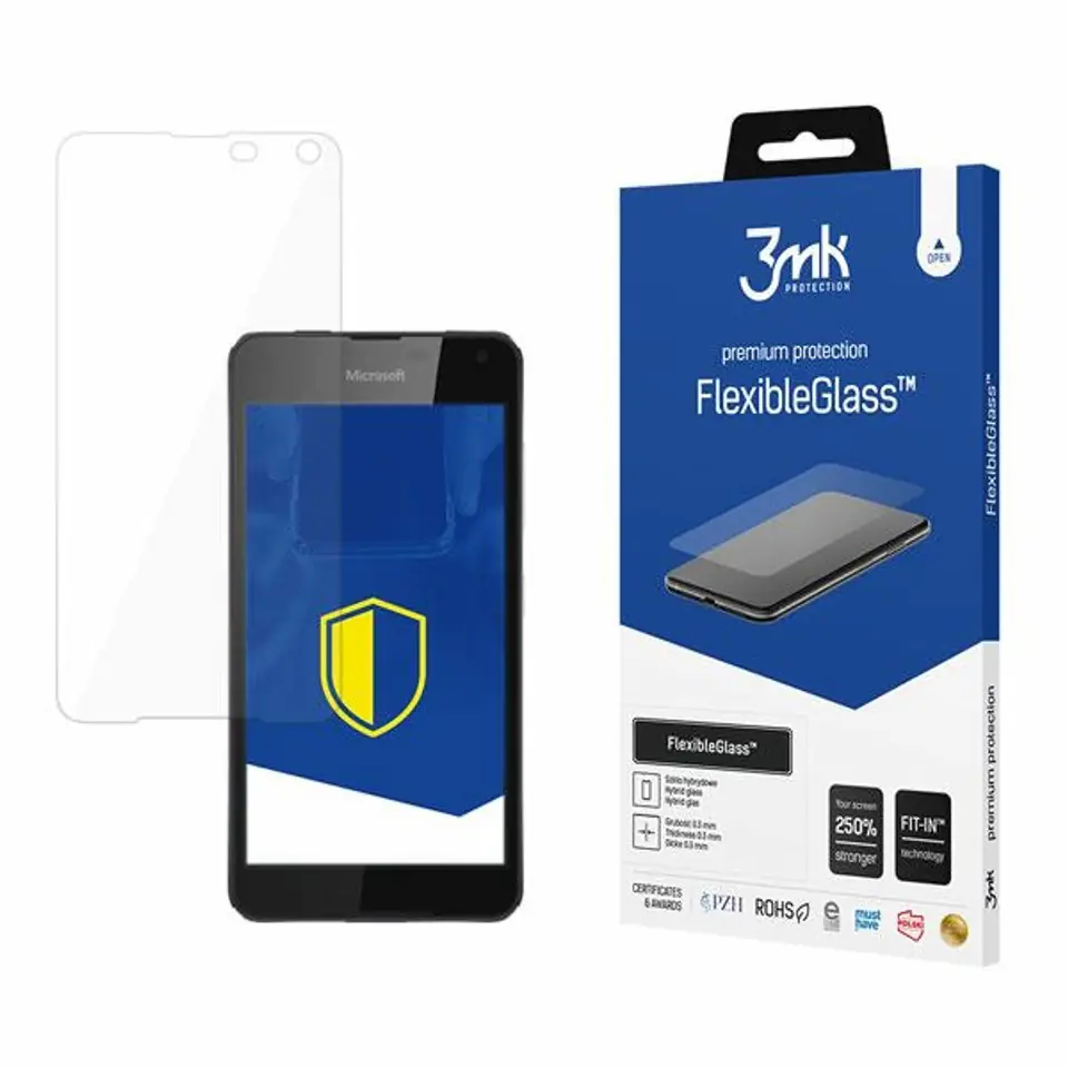 ⁨3MK FlexibleGlass Microsoft Lumia 650 Szkło Hybrydowe⁩ w sklepie Wasserman.eu